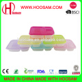 Hot sale candy color lunch box PP lunch box